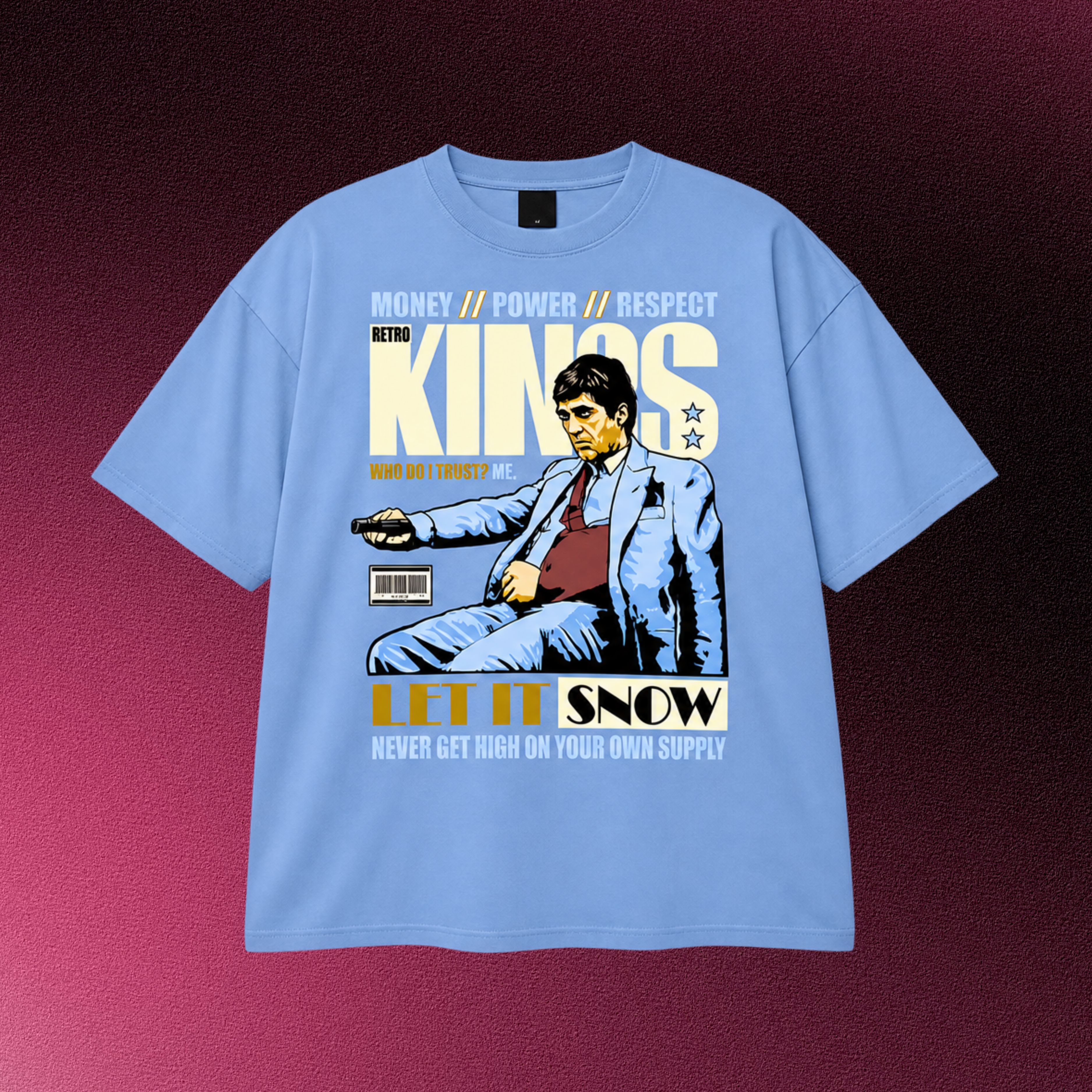 Plus Size "SCARFACE" Graphic T-Shirt