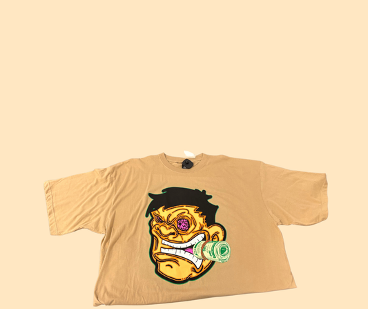 Plus Size "MONEY" Graphic T-Shirt