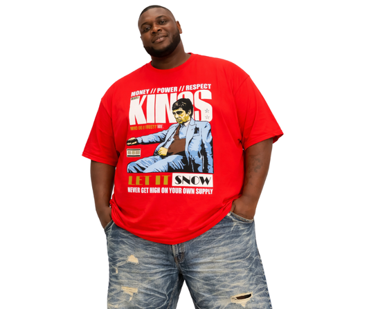Plus Size "SCARFACE" Graphic T-Shirt