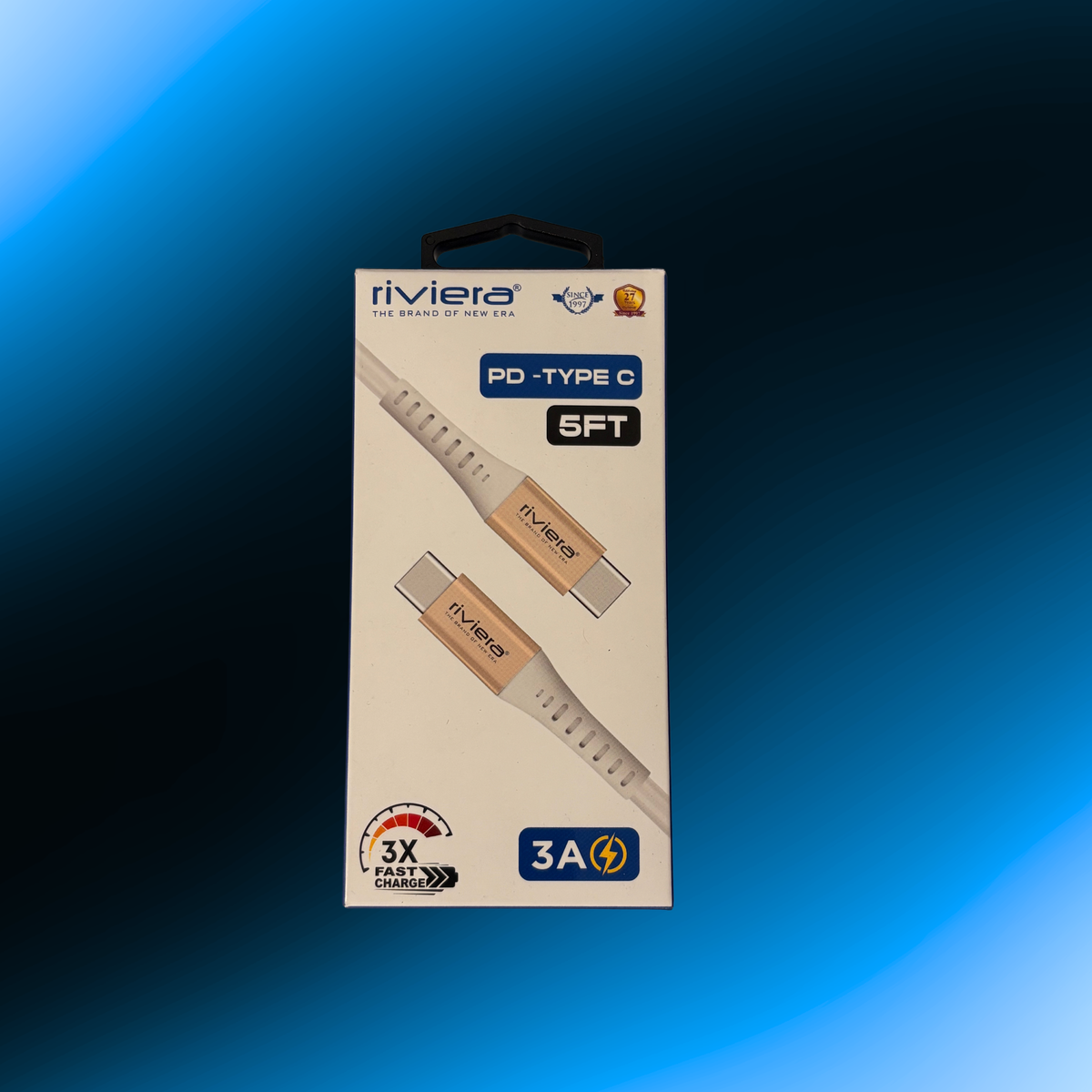 Type C fast charging cable 5FT